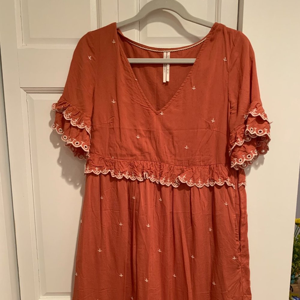 Anthropologie Babydoll Dress